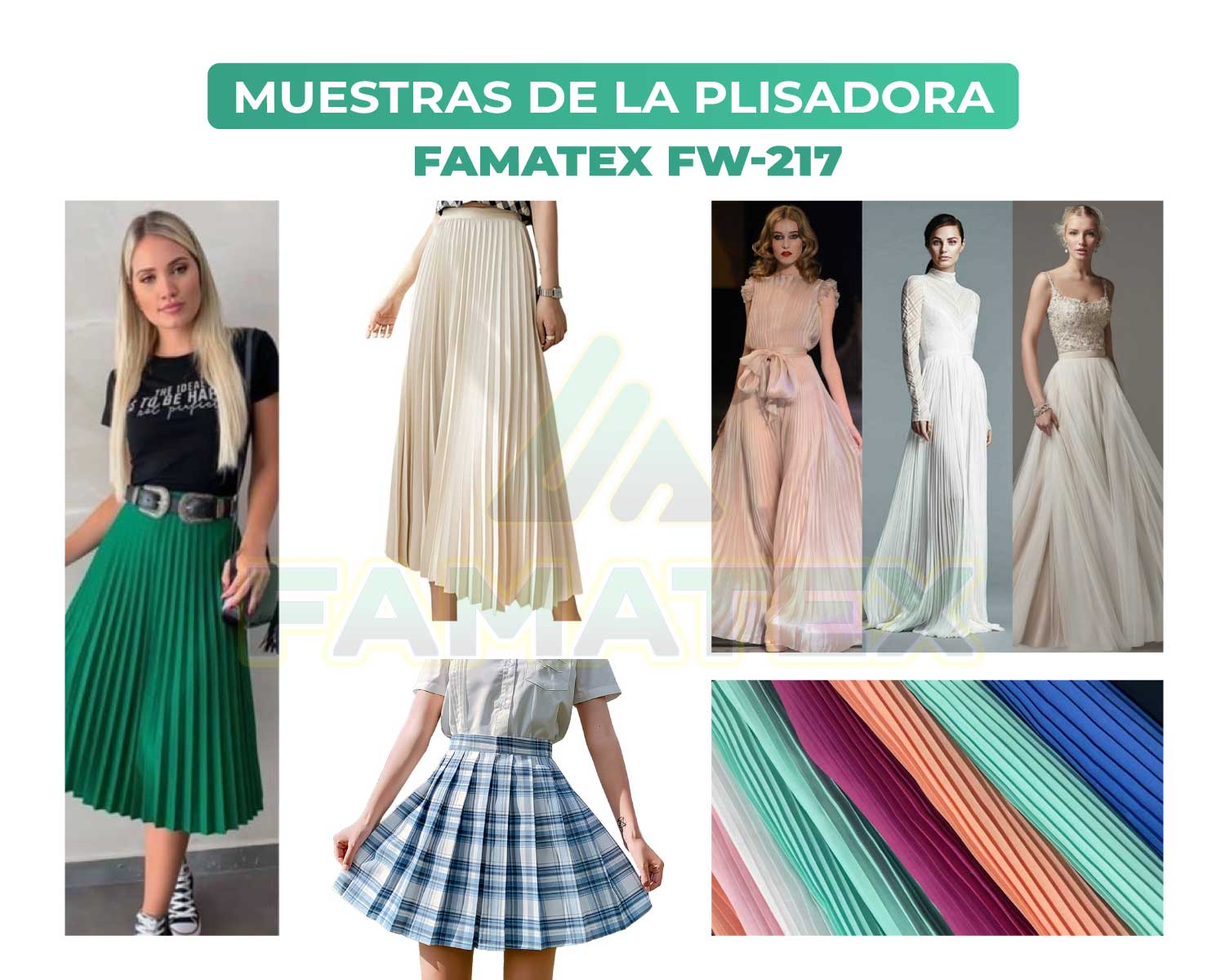 Máquina Plisadora Famatex FW-217